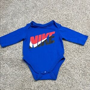 Nike Vibrant Blue Kids Bodysuit